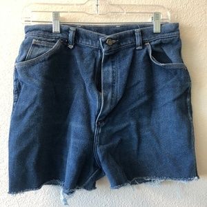 High Waist denim shorts